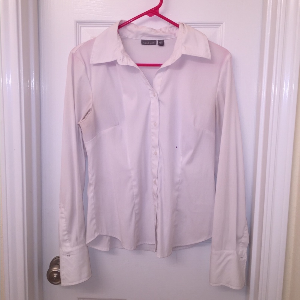White Female Dress Shirt